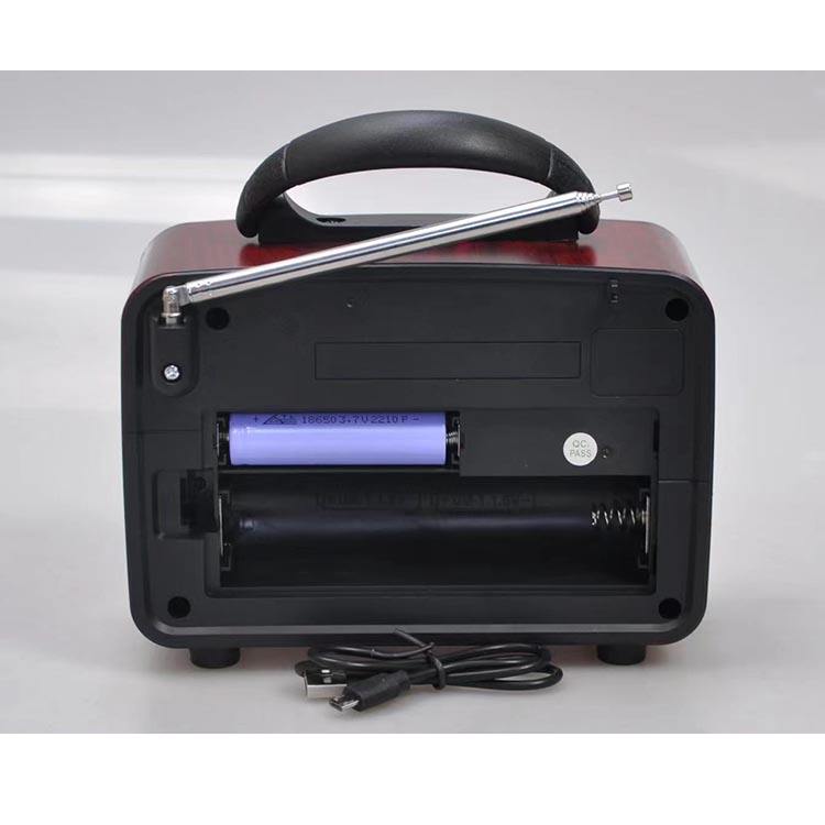 Radio Portátil Vintage AM/FM/SW con Bluetooth, NS - 8109BT - Marina Hogar
