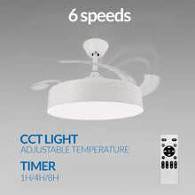 Cargar imagen en el visor de la galería, Ventilador de Techo con Mando a Distancia - Marina Hogar