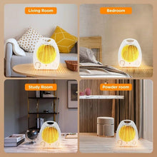 Cargar imagen en el visor de la galería, CALEFACTOR 2 EN 1 BAJO CONSUMO - Marina Hogar