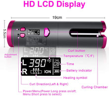 Cargar imagen en el visor de la galería, Rizador de Pelo Automático Inalámbrico - Marina Hogar