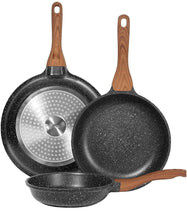 Cargar imagen en el visor de la galería, Set 3 Sartenes Antiadherentes - Marina Hogar