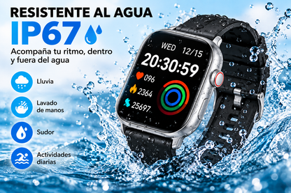 Reloj Inteligente Mujer Y Hombre con Llamada, Smartwatch