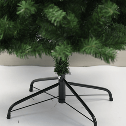 Árbol de Navidad Artificial 180 cm – Ramas Abatibles y Realistas, Estructura Desmontable, Soporte Metálico Plegable - Marina Hogar