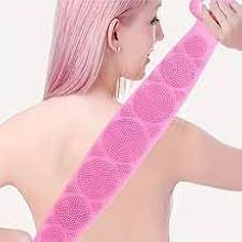 CINTA EXFOLIANTE DE DUCHA ROSA EXFD - 574 - ROSA - Marina Hogar