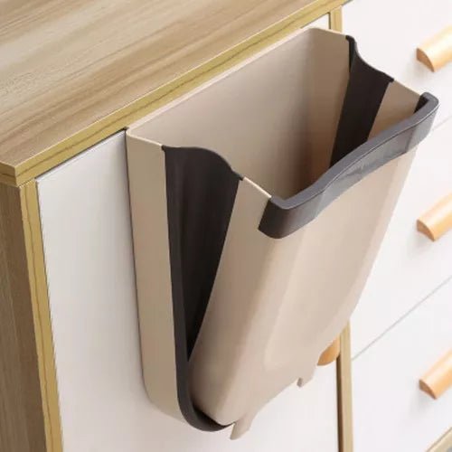 Cubo de Basura Plegable CBP - 327 - BLA - Marina Hogar