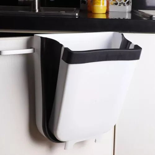 Cubo de Basura Plegable CBP - 327 - BLA - Marina Hogar