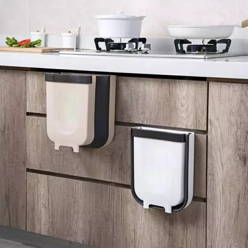 Cubo de Basura Plegable CBP - 327 - BLA - Marina Hogar