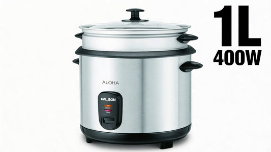 Hervidor de arroz y verduras 1L, 400W PALSON - Marina Hogar