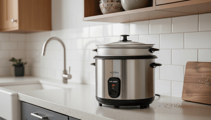 Hervidor de arroz y verduras 2,2 L, 900W PALSON - Marina Hogar