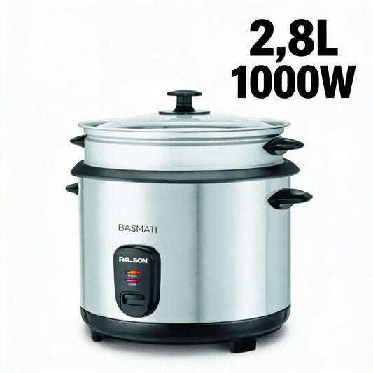 Hervidor de arroz y verduras 2,8L 1000W, PALSON - Marina Hogar