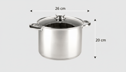 Olla De Acero Inoxidable 10,4L SANPIETRO - Marina Hogar
