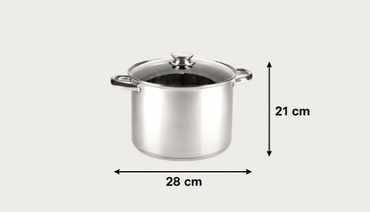 Olla De Acero Inoxidable 12,7L SANPIETRO - Marina Hogar