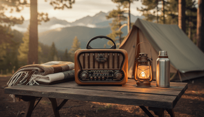 Radio Portátil Vintage AM/FM/SW con Bluetooth, NS - 8109BT - Marina Hogar