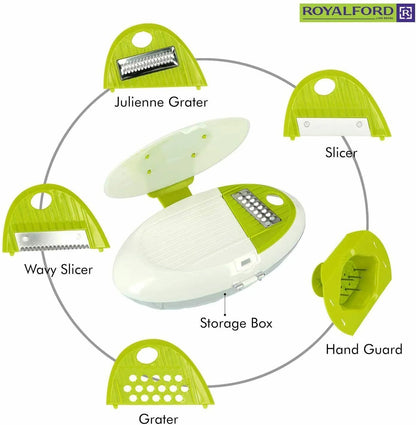 Rallador y Cortador de Cocina con 5 Cuchillas Intercambiables TH - 925 - Marina Hogar