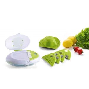 Rallador y Cortador de Cocina con 5 Cuchillas Intercambiables TH - 925 - Marina Hogar