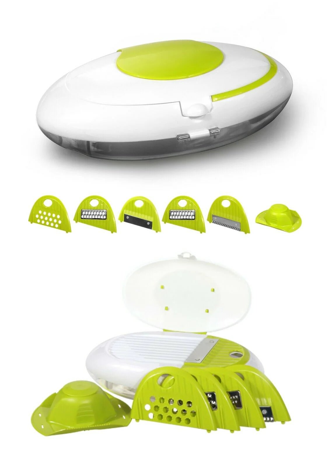 Rallador y Cortador de Cocina con 5 Cuchillas Intercambiables TH - 925 - Marina Hogar