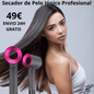 Secador de pelo profesional Super Hair Dryer de nueva generación DS - Marina Hogar
