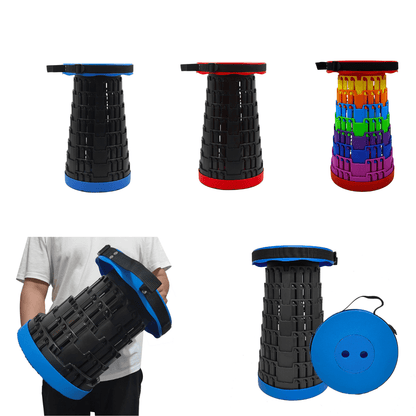 Taburete Plegable, Portatil, Banqueta Plegable, Silla Plegable Portatil - Marina Hogar