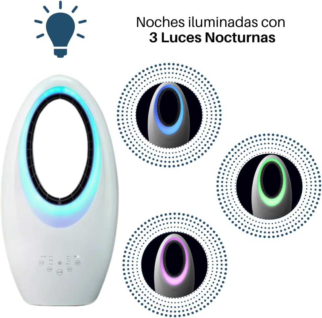 Ventilador sin Aspas con Mando a Distancia - Marina Hogar