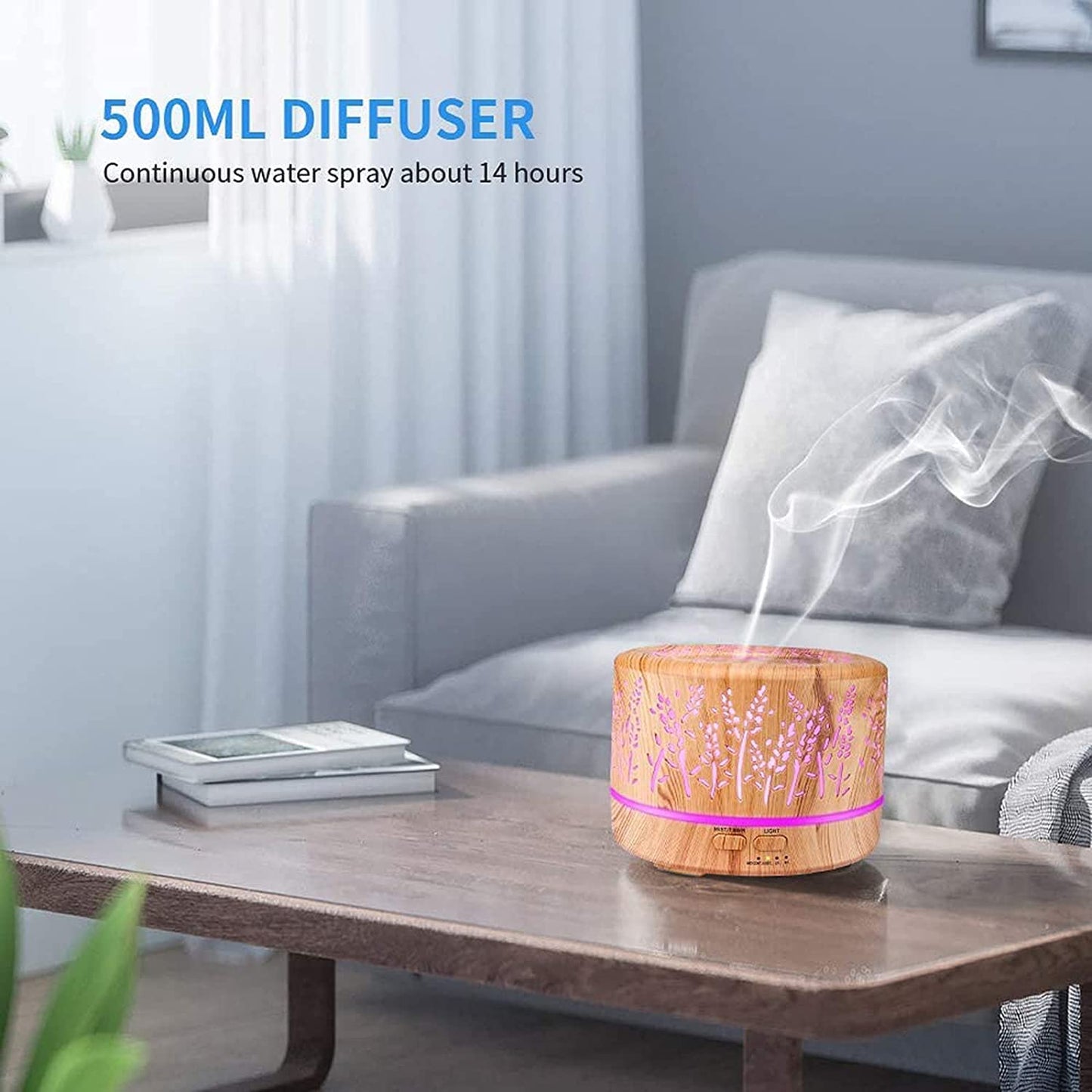 DIFUSOR DE AROMAS LED - Marina Hogar