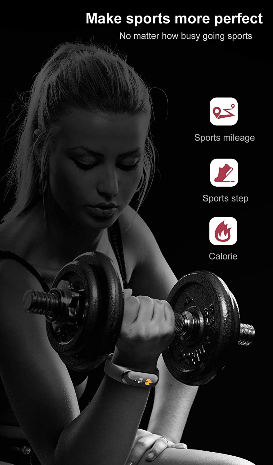 Pulsera Inteligente Deportiva - Marina Hogar