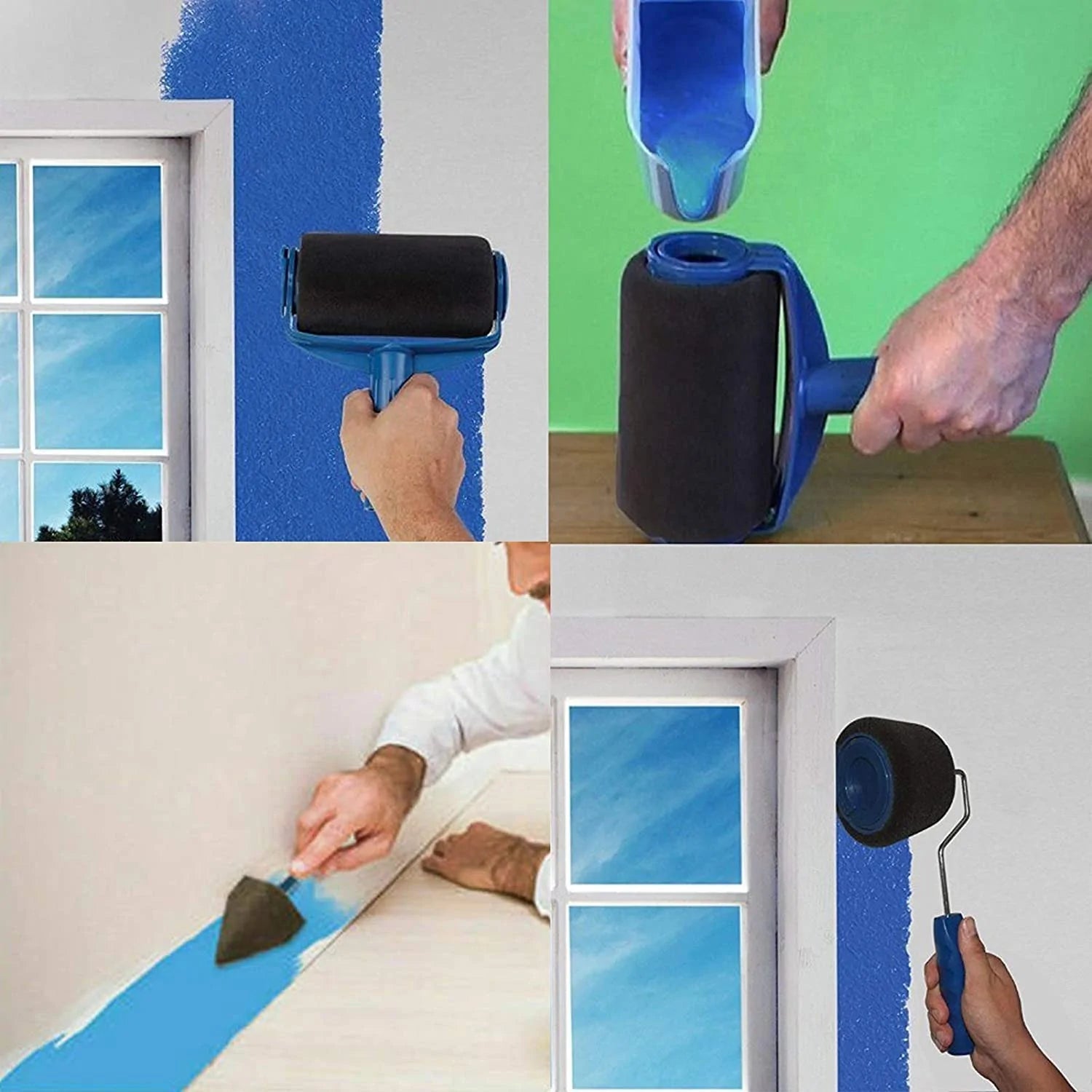 Set de Rodillos de Pintura (8 piezas) - Marina Hogar