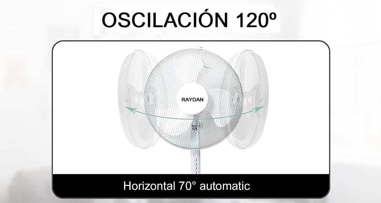 Ventilador de Pie 16" - Marina Hogar