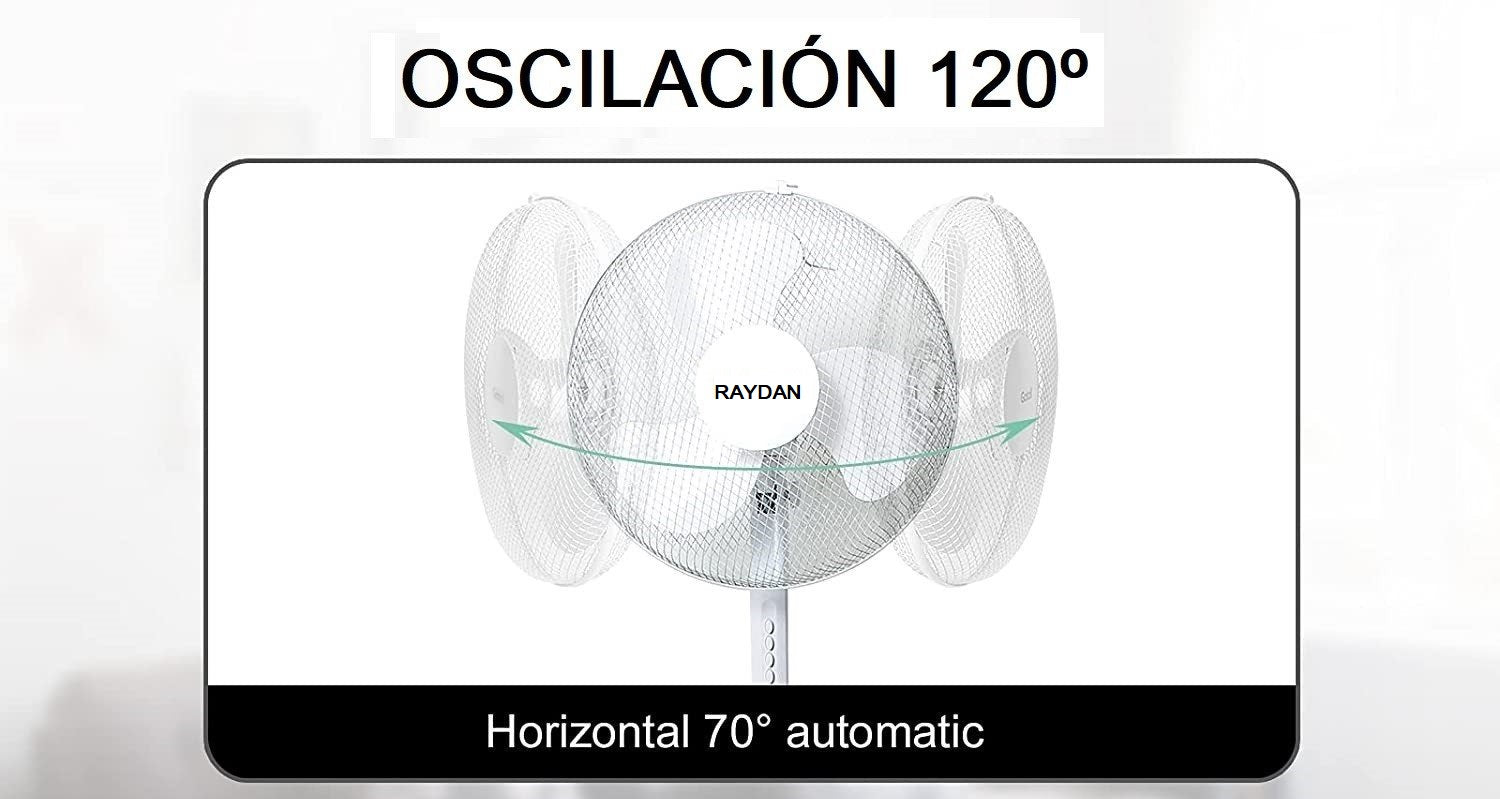 Ventilador de Pie 16" - Marina Hogar