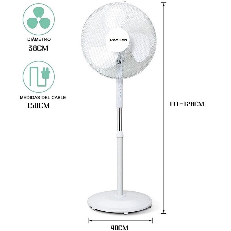 Ventilador de Pie 16" - Marina Hogar