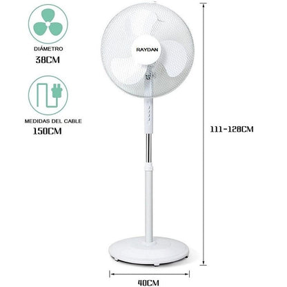 Ventilador de Pie 16" - Marina Hogar