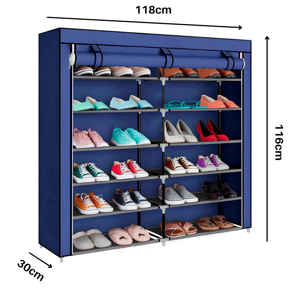 ZAPATERO DE TELA 6 NIVELES - Marina Hogar
